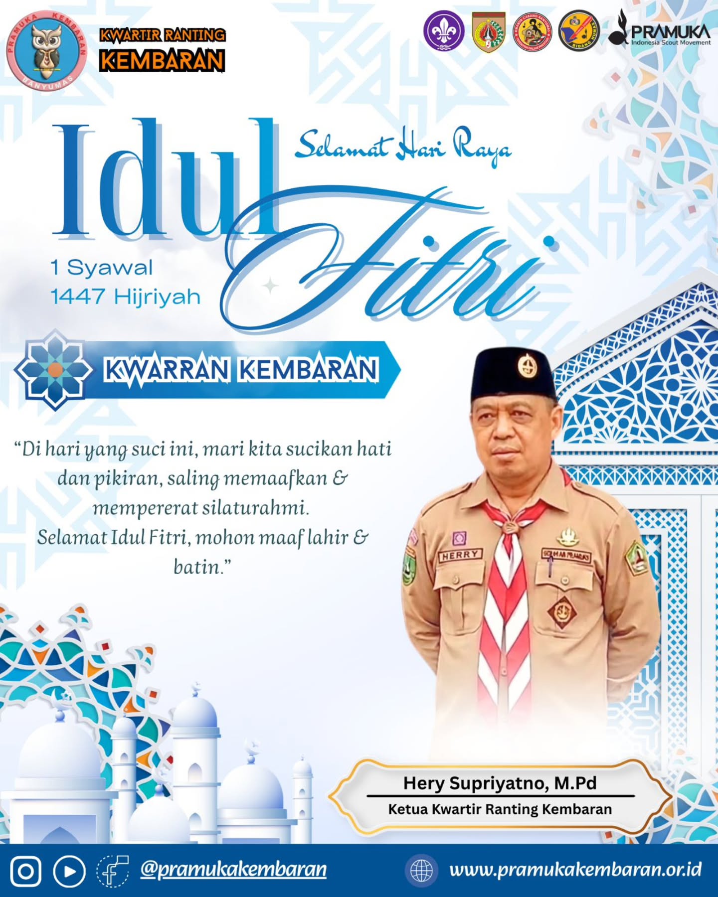 Selamat Hari Raya Idulfitri 1447 H🌙✨ Segenap Kelua… Selamat Hari Raya Idulfitri 1447 H🌙✨ Segenap Kelua…