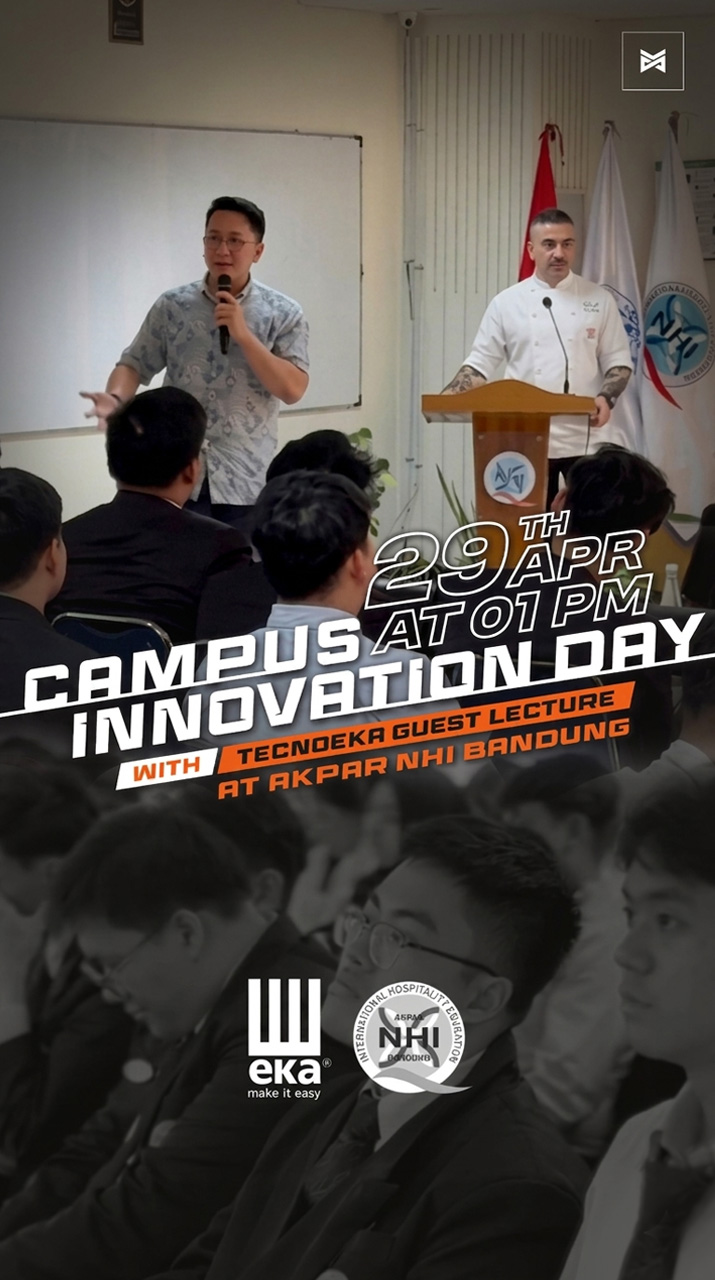 Dunia kuliner bukan hanya tentang rasa—tetapi tentang passion, perjuangan, dan proses tanpa henti. ✨
Guest Lecture bersama Daniele Gagliardi dan Nicolo Menardi dari Tecnoeka di AKPAR NHI Bandung menjadi pengingat bahwa mimpi besar dimulai dari keberanian untuk belajar, berkembang, dan tidak pernah berhenti mencoba.
Semoga calon-calon insan kuliner terus semangat mengasah skill dan siap menjadi profesional hebat di masa depan! 🔥