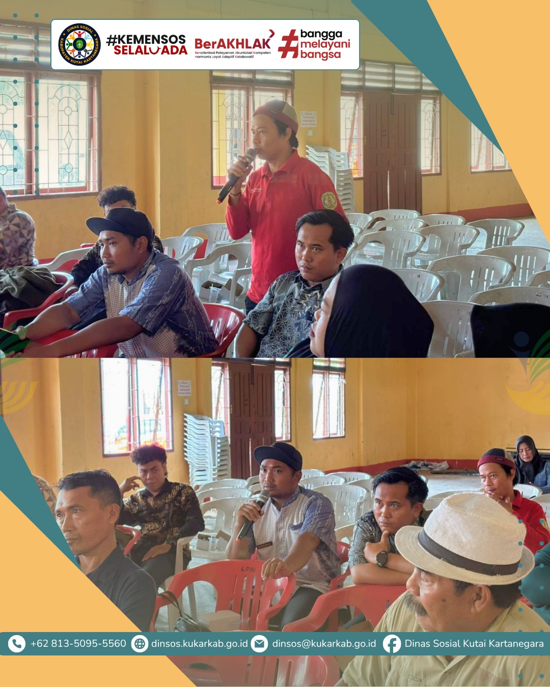 SAMBOJA BARAT, 7 Mei 2026 – Upaya percepatan reaktivasi jaminan kesehatan bagi masyarakat terus dilakukan oleh Pemerintah Kabupaten Kutai Kartanegara melalui Dinas Sosial. Di wilayah Kecamatan Samboja Barat, terdata sebanyak 1.210 jiwa kepesertaan Penerima Bantuan Iuran Jaminan Kesehatan (PBI-JK) yang saat ini dalam status nonaktif berdasarkan kebijakan pemerintah pusat.
.
.
.
.
.
Selengkapnya di : https://dinsos.kukarkab.go.id/index.php/2026/05/08/dinsos-kukar-sisir-samboja-barat-pastikan-1-210-jiwa-kembali-tercover-jaminan-kesehatan-pbi-jk/