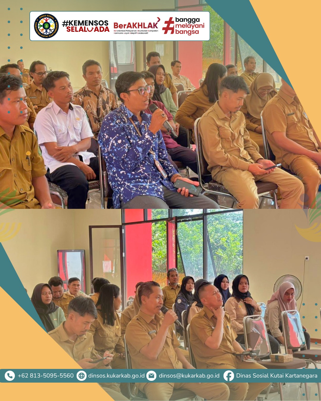 KOTA BANGUN DARAT, 12 Mei 2026 – Dinas Sosial Kabupaten Kutai Kartanegara terus memperluas jangkauan pemutakhiran data jaminan kesehatan hingga ke wilayah kecamatan hasil pemekaran. Di Kecamatan Kota Bangun Darat, tercatat sebanyak 592 jiwa kepesertaan Penerima Bantuan Iuran Jaminan Kesehatan (PBI-JK) yang saat ini dalam status nonaktif oleh pemerintah pusat.
.
.
.
.
.
Selengkapnya di : https://dinsos.kukarkab.go.id/index.php/2026/05/12/dinsos-kukar-sasar-kota-bangun-darat-pastikan-592-jiwa-kembali-tercover-jaminan-kesehatan-pbi-jk/