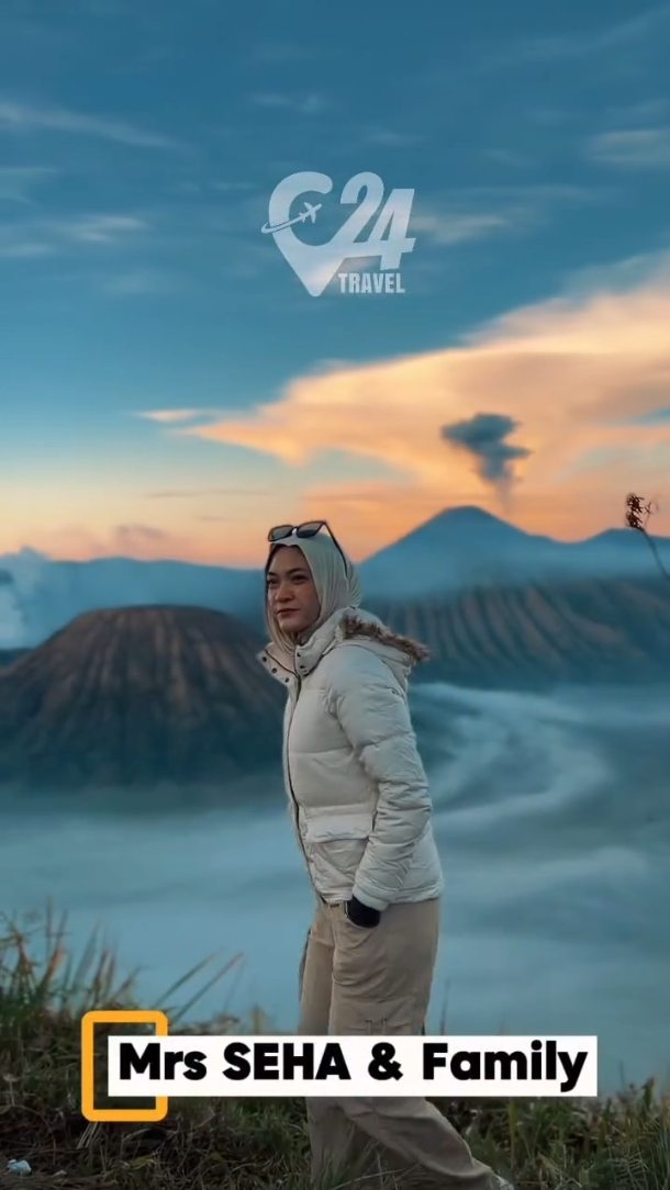 Kadang, quality time terbaik datang dari perjalanan yang sederhana.
Udara dingin Bromo dan waktu bersama keluarga jadi kombinasi yang selalu dirindukan.
Yuk, sempatkan waktu untuk liburan santai bareng keluarga tercinta ✨Info promo & konsultasi klik link bio 👉 @24travel.id#24travel #semuabisaliburan #paketwisatabromo #tripbromo