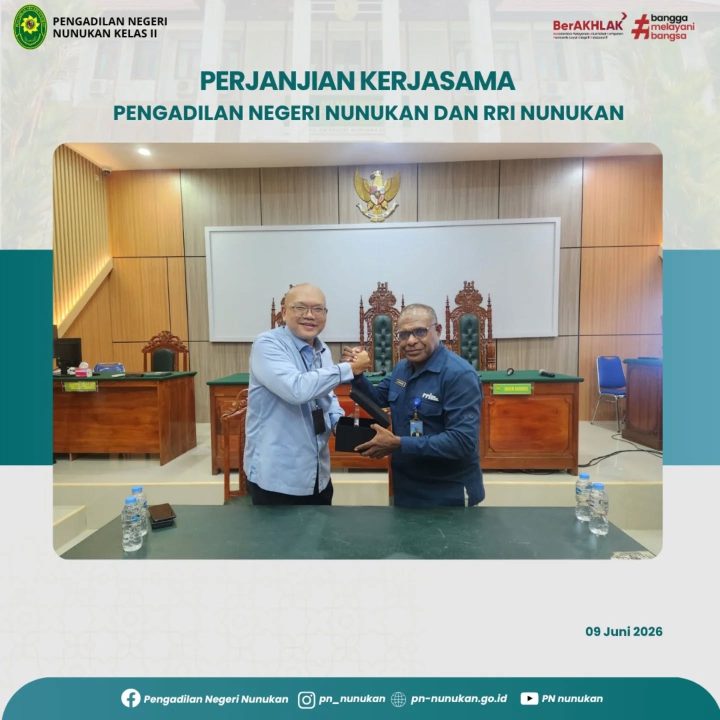 Selasa, 09 Juni 2026 Pengadilan Negeri Nunukan men…