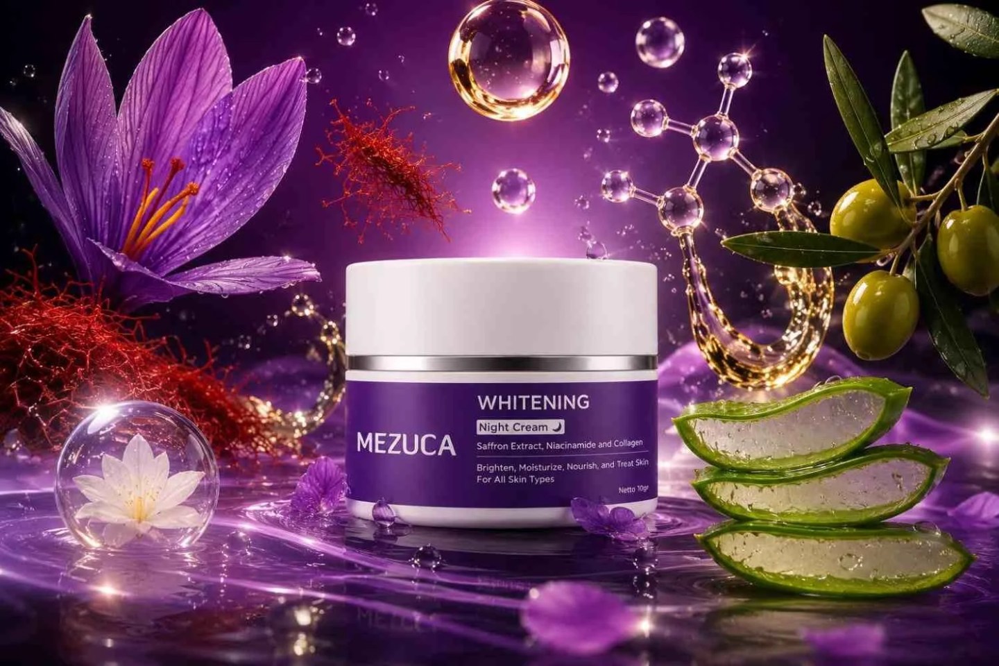 MEZUCA Night Cream Hadir dengan Kandungan Saffron, Niacinamide, dan Collagen untuk Perawatan Kulit di Malam Hari Kediri — Perawatan kulit wajah menjadi bagian dari rutinitas masyarakat dalam menjaga kelembapan, kebersihan, dan penampilan kulit. Menjawab kebutuhan tersebut, MEZUCA Night Cream hadir sebagai produk perawatan wajah yang digunakan pada malam hari dengan mengombinasikan sejumlah bahan aktif yang dikenal dalam industri kosmetik. MEZUCA Night Cream diformulasikan dengan beberapa bahan utama, di antaranya Crocus Sativus Flower Extract (Saffron), Niacinamide, Hydrolyzed Collagen, Alpha Arbutin, Aloe Barbadensis Leaf Extract, dan Olea Europaea Oil. Produk ini juga dipasarkan dengan konsep formula No Alcohol, No Parfum, dan No Paraben, serta ditawarkan dengan harga yang terjangkau untuk memberikan pilihan perawatan kulit yang dapat digunakan dalam rutinitas harian.... https://siaran-berita.com/mezuca-night-cream-hadir-dengan-kandungan-saffron-niacinamide-dan-collagen-untuk-perawatan-kulit-di-malam-hari/ MEZUCA Night Cream Hadir dengan Kandungan Saffron, Niacinamide, dan Collagen untuk Perawatan Kulit di Malam Hari Kediri — Perawatan kulit wajah menjadi bagian dari rutinitas masyarakat dalam menjaga kelembapan, kebersihan, dan penampilan kulit. Menjawab kebutuhan tersebut, MEZUCA Night Cream hadir sebagai produk perawatan wajah yang digunakan pada malam hari dengan mengombinasikan sejumlah bahan aktif yang dikenal dalam industri kosmetik. MEZUCA Night Cream diformulasikan dengan beberapa bahan utama, di antaranya Crocus Sativus Flower Extract (Saffron), Niacinamide, Hydrolyzed Collagen, Alpha Arbutin, Aloe Barbadensis Leaf Extract, dan Olea Europaea Oil. Produk ini juga dipasarkan dengan konsep formula No Alcohol, No Parfum, dan No Paraben, serta ditawarkan dengan harga yang terjangkau untuk memberikan pilihan perawatan kulit yang dapat digunakan dalam rutinitas harian.... https://siaran-berita.com/mezuca-night-cream-hadir-dengan-kandungan-saffron-niacinamide-dan-collagen-untuk-perawatan-kulit-di-malam-hari/