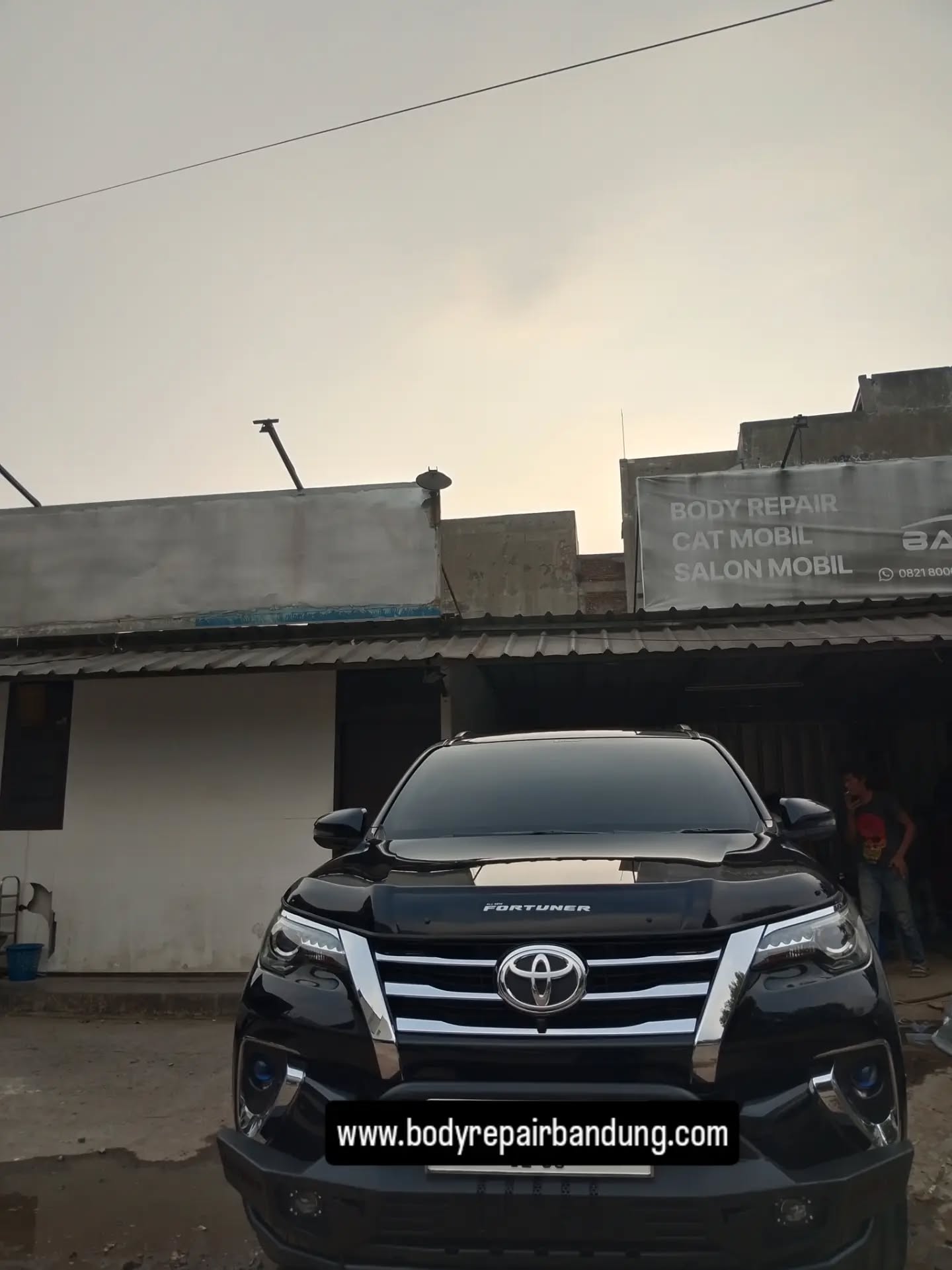 Terimakasih sudah datang ke @bagerepair #Fortuner . . 📌 jln Balong gede 34B Bandung #bodyrepair #bandung #bengkelcat #repaint