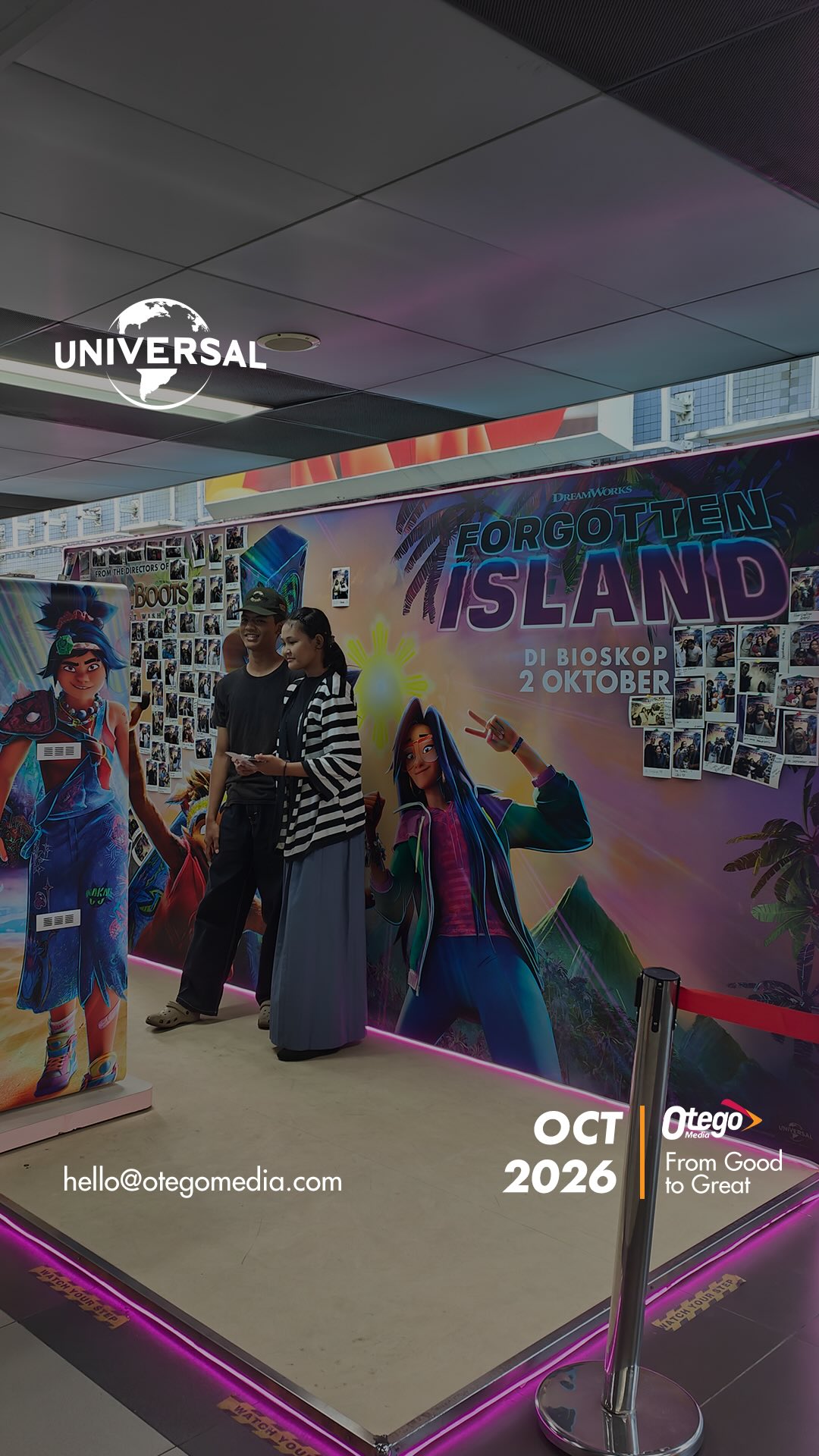 Bring your bestie and step into the world of Forgotten Island at the FREE Photobooth!📍 Stasiun MRT Blok MStrike a pose, make a memory, and take home your own Forgotten Island-inspired cassette cover!